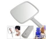 Square Professional Makeup Handheld Salon Barber Hairdressers Paddle Mirror Tool