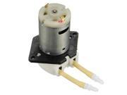 1X DC 12V Mini D2 Peristaltic Dosing Pump Motor For Lab Water Analytical Liquid