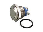 New 16mm Waterproof Momentary Nickel Brass Push Button Switch For Auto Car Dash