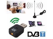 New USB DVB T Digital TV Receiver Tuner Dongle MPEG 2 MPEG 4 For Laptop PC