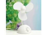 New Adjustment Speed USB Desk Mini Cooling Fan White For Notebook Laptop PC