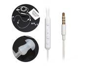 Universal 1M 3.5mm Jack Anti Radiation Air Tube Stereo Bass In Ear Earphone Headset Headphone w Mic