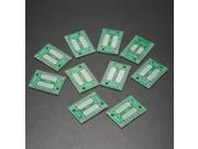 10PCS SOP20 SSOP20 TSSOP20 to DIP20 PCB SMD DIP Adapter Plate Pitch 0.65“ 1.27mm