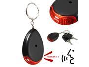 Wireless Whistle Voice Sound Control Keychain Anti Lost Key Finder Alarm