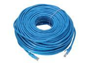 Blue 50M 164Feet RJ45 CAT6 CAT6E Ethernet Internet LAN Wire Network Cable Cord
