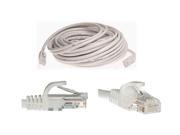 New 50FT 15M RJ45 CAT5 CAT5E Ethernet LAN Network Cable Cord Patch Light Gray
