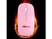 BESTRUNNER Pro 2.4GHz Wireless Optical Mouse Mice USB Receiver For PC Laptop Pink