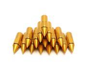 New 16PCs Gold Spiked 60mm 30mm Extended Lug Nuts Wheels Rims Aluminum 7075 M12x1.5