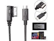 Car AMI MDI to USB 3.1 Type C Phone Charger Cable Adapter For VW AUDI A6L A5 GTI