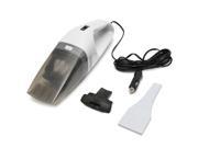 Portable Super Cyclone Handheld Car Vacuum Cleaner Wet Dry 12V 60W 4.5m 14ft white