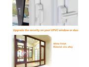 Universal UPVC Aluminum Windows Door Sash Jammer Extra Security Swing Lock Latch