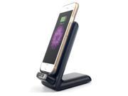 Qi 3 Coils Wireless Charging Pad Stand Dock For Samsung Apple iPhone 6 6S Plus HTC Qi Phones