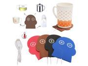 USB Silicone Heat Warmer Heater Milk Tea Coffee Mug Hot Drinks Beverage Cup Pad Coaster