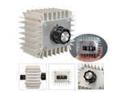 220V AC 5000W Adjustable SCR Voltage Regulator Motor Speed Control Lamp Dimmer