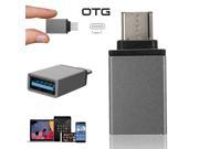 Aluminium OTG Data USB 3.1 Type C Male to USB 3.0 Female Sync Charger Converter Adapter for 12 New Macbook Google Pixel C Nokia N1 tablet Oneplus 2 Letv Phone