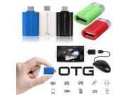 Micro USB Male to USB 2.0 Female Adapter OTG Converter For Android Tablet Phone