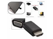 HDMI Male to VGA Female Video Converter Adapter 1080p HD For PS3 Xbox360 DVD TV
