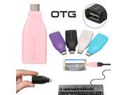 OTG Micro USB Male to USB 2.0 Female Adapter Converter For Android Tablet Phone