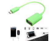 OTG USB 2.0 A Female to Micro USB Male Charger Converter Adapter Cable for Phone