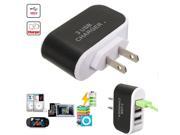 3.1A 3 USB Ports LED Travel AC Home Wall Power Charger Adapter For Phone Tablet US Plug