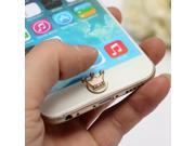 3D Crystal Diamond Crown Home Button Sticker For iPhone 5 5s 6 6s iPad iPod