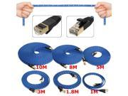 1~10M Durable Strong CAT 7 CAT7 RJ45 10Gbps Gigabit Ethernet Flat Cable LAN Network Cord