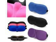 Travel Sleep Eye Shade Cover Mask 3D Soft Padded Shade Sponge Cover Sleeping Relax Blindfold