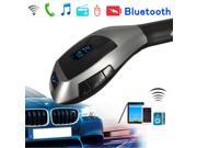 Bluetooth LCD Wireless Car FM Transmitter MP3 Player TF Usb Charger for iPhone 6