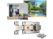 Stainless Steel Door Bolt And Screws Home Bathroom Toilet Shed Lock Security Guard Latch Bolt Slid Latch Slide