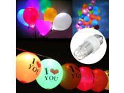 Mini Waterproof LED Balloon Light Decoration Multi Color Lamp Birthday Wedding Party Decor