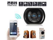 3.5mm AUX Wireless Bluetooth CSR 4.0 Audio Stereo Music Speaker Mic Car Receiver Hands free