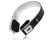 BH23 2 Channel Wireless Bluetooth Handsfree Headphone Headset for iPhone iPad2 Black