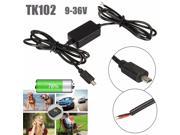 TK102 Nano GPS Tracker Hard Wire Vehicle Charger Kit Car Battery Adapter USB GSM