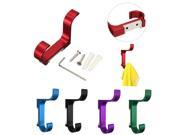 Quality Colorful Space Alumimum DIY Wall mounted Hat Clothes Towel Hooks Hangers Home Decor