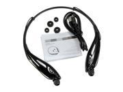 Bluetooth 4.0 Wireless Headset Stereo Headphone Earphone for Tablet iPhone 6s black
