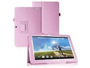 PU Folio Cover Case Triangle Stand Skin For Acer Iconia Tab 10 A3 A20