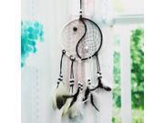 Tai chi Handmade Dreamcatcher Feather Car Wall Hanging Decoration Ornament Gift