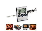 Electric Digital Food BBQ Barbecue Thermometer Timer for Kitchen Baking Cooking