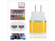 5V 3.1A 2 USB Power Charger Wall Travel Home Adapter for Mobile Phone Tab