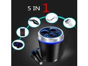 Bluetooth Handsfree Car Kit MP3 Player FM Transmitter Radio 3 Ports USB Charger Bluetooth Handsfree Car Kit MP3 Player FM Transmitter Radio 3 Ports USB Charger