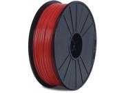 BuMat USA PLA Red 1.75mm 1.5 lb 0.7 kg Elite Filament Printing Spool Supply for FlashForge Dreamer Finder Dremel Idea Builder 3D Printer DPLARD E