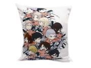 Attack on Titanic Anime Square Cartoon Soft Cotton Pillow Cushion004