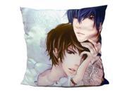 Lovely Creative Square Anime Cartoon Pattern Soft Cotton Pillow