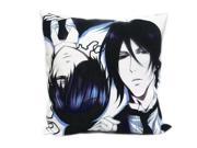 Black Butler Anime Square Cartoon Soft Cotton Pillow Cushion