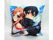 Sword Art Online Anime Square Cartoon Soft Cotton Pillow Cushion01