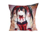 Date A Live Anime Square Cartoon Soft Cotton Pillow Cushion03