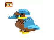 Young Blue Bird Animal LOZ Diamond Nano Mini Building Blocks Toys Enlighten Bricks