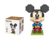 Young LOZ Diamond Blocks Nanoblock Mickey Mouse Featuring Superman Educational Toy 240PCS