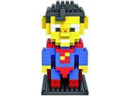 Young LOZ Diamond Blocks Nanoblock Super Hero Superman Educational Toy 150pcs