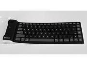 SP Mini Portable Foldable Wireless Silicone Bluetooth Waterproof Keyboard.